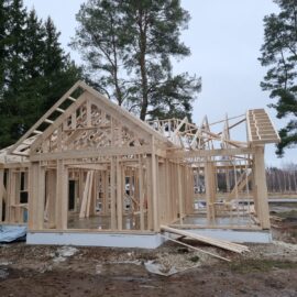 Koka konstrukciju būvniecība