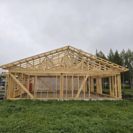 Koka konstrukciju būvniecības